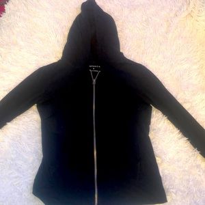 Aeropostale Black Zip-Up